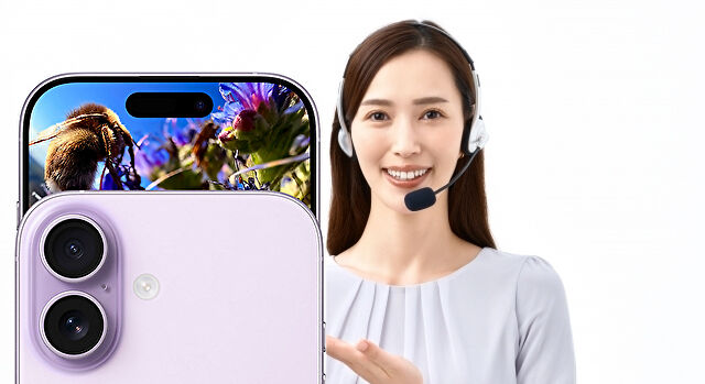 18MPセンターフレームフロントカメラ